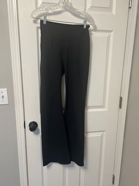 Women’s Black High-Waist Flare Pants